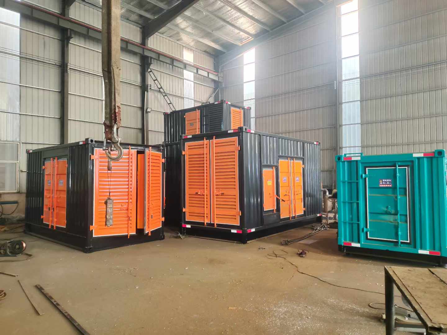 英德500kw柴油发电机组可以带动多少功率设备？